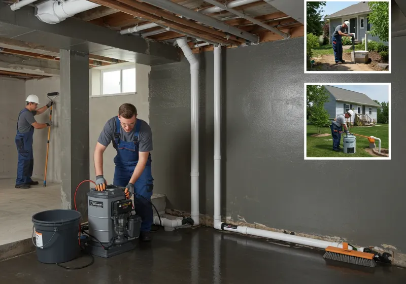 Basement Waterproofing and Flood Prevention process in Malden, MO